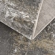 preview thumbnail 8 of 37, Hauteloom Liverpool Living Room, Bedroom Area Rug - Contemporary - Off White,Medium Gray,Light Gray - 9'2" x 12'