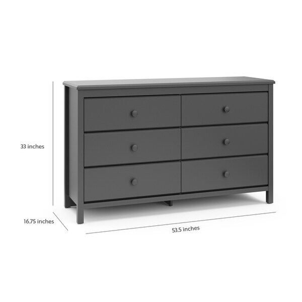black nursery dresser