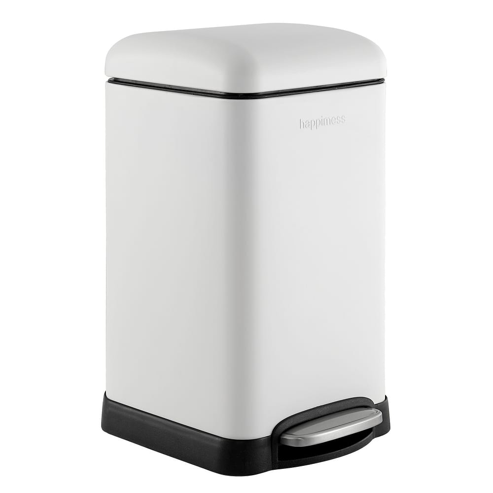 happimess Betty Retro Mini 3.2-Gallon Step-Open Trash Can