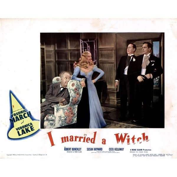 i married a witch poster