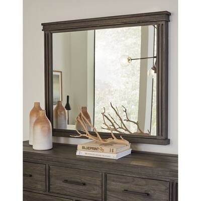Hampton Bay Mirror in Onyx - Brown
