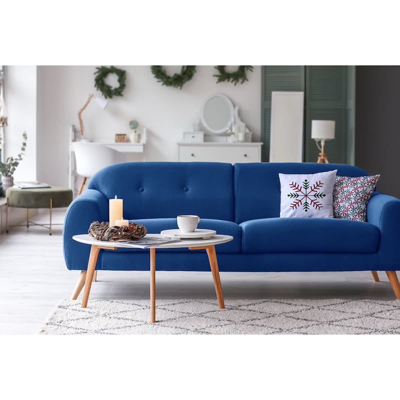 Winter Glow Snowflake Accent Pillow