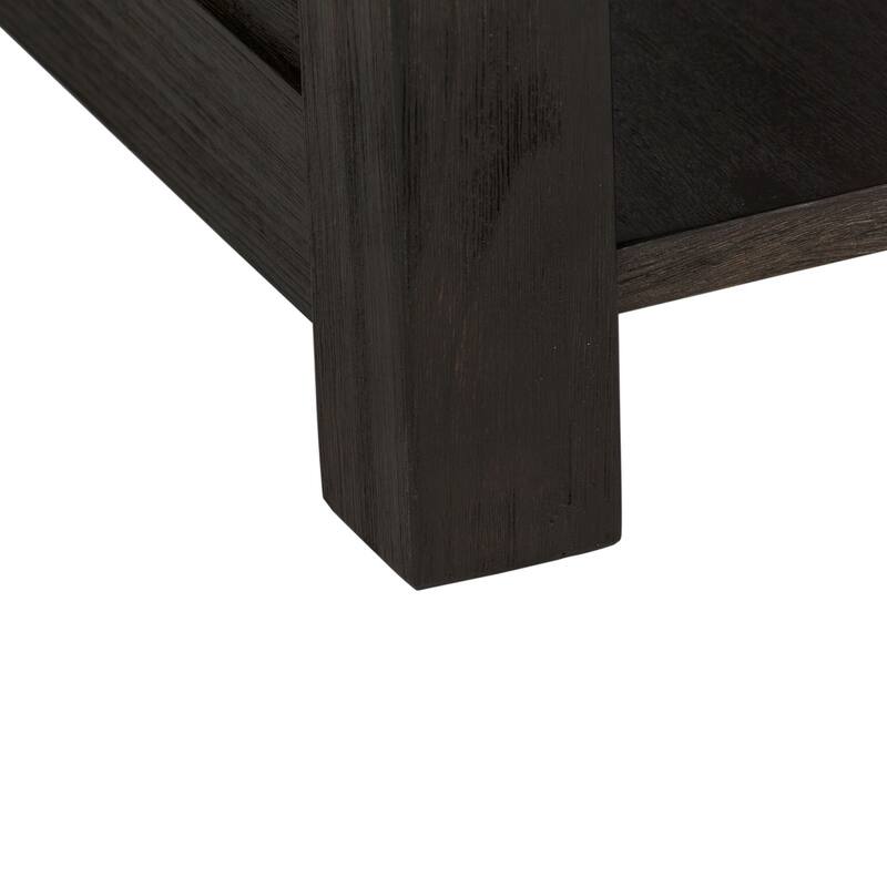 Heatherbrook Charcoal and Ash Chair Side Table