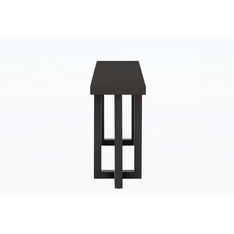 Modern and Classic Console Table with Wood Legs
