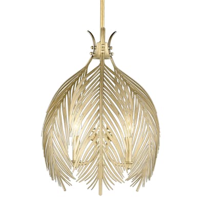 Cay 3-Light Steel Pendant
