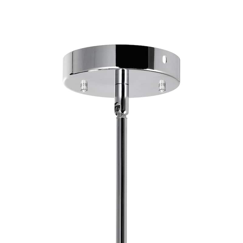 Weiss 5 Light Down Chandelier With Chrome Finish