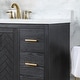 preview thumbnail 116 of 196, Altair Gazsi Bathroom Vanity with Composite Stone Countertop without Mirror