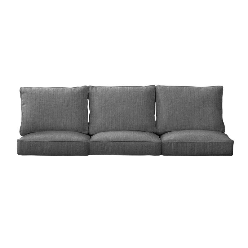 Sorra Home Sunbrella Outdoor Deep Seating Sofa Cushion Set