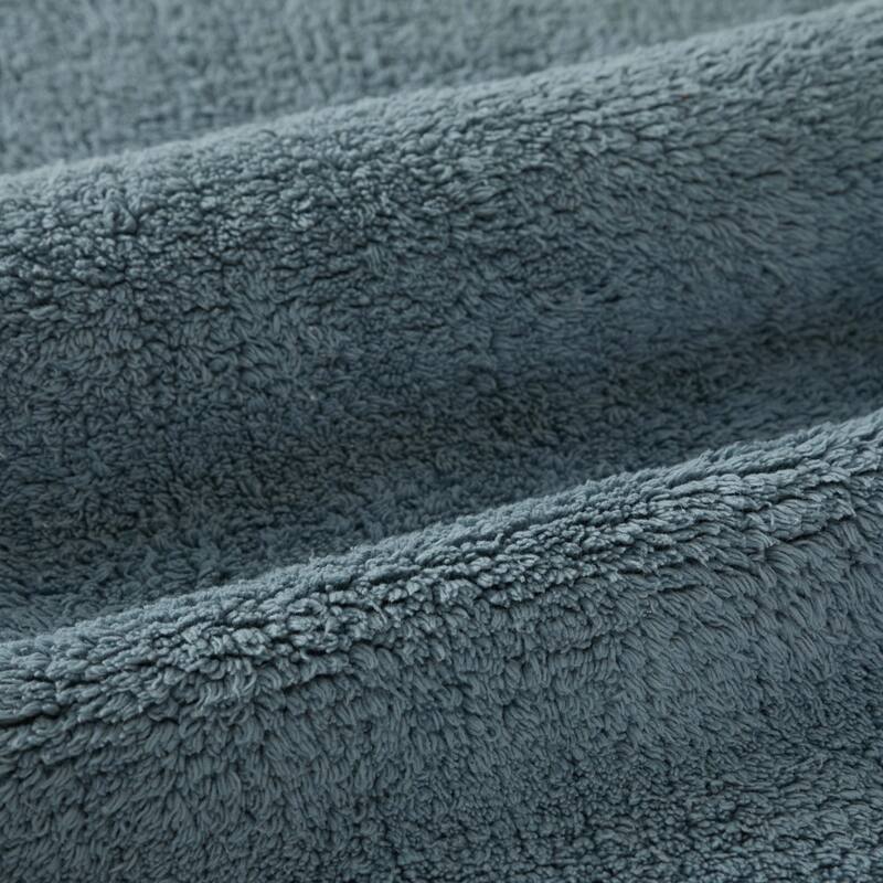 Becky Cameron 100% Cotton Reversible Solid Bath Mat