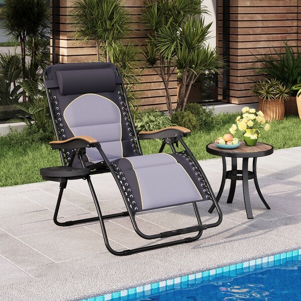激安アウトレット Oversize XL Padded Zero Gravity Lounge Chair Wider Armrest ジャケット・アウター