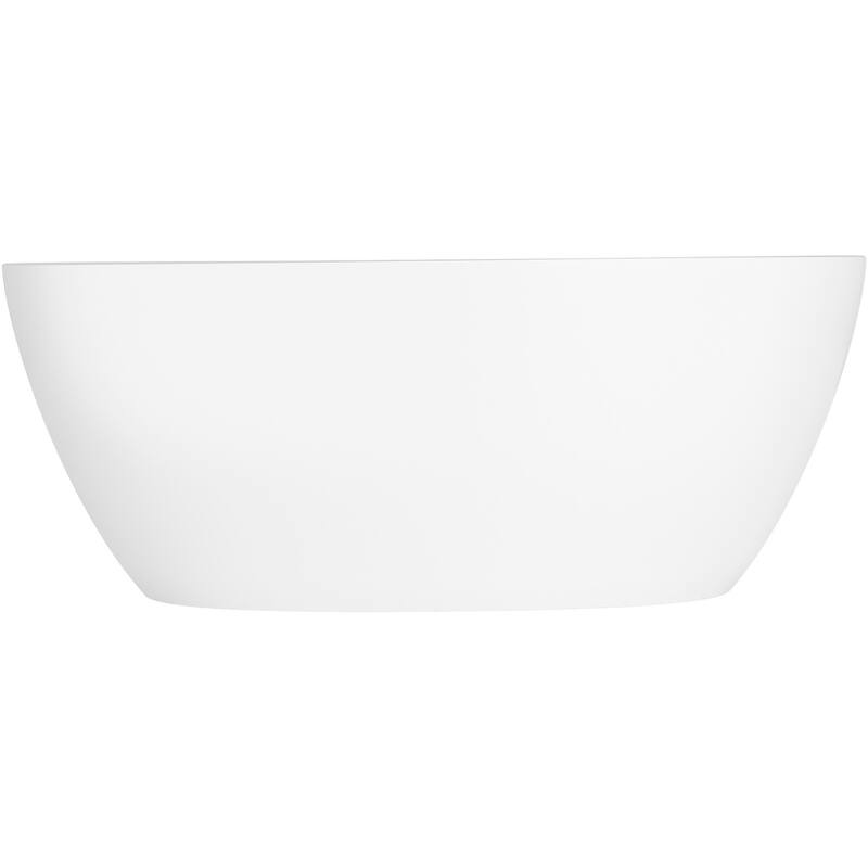 Sterling Unwind 60" Free Standing Acrylic Soaking Tub with Center