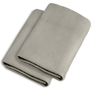 Flannel Standard Pillowcases Pack Of 2 100 Percent Cotton Velvety 