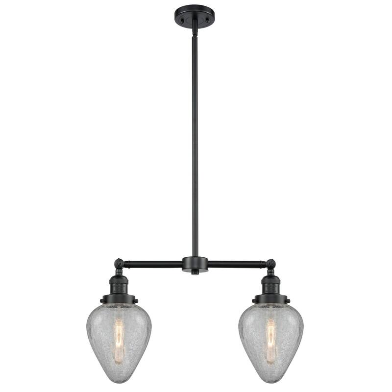 Innovations Lighting Geneseo 2 Light 21" Wide Linear Chandelier