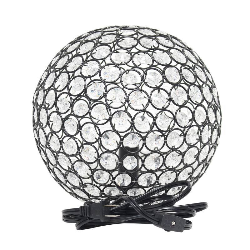 Crystal Ball Sequin Table Lamp
