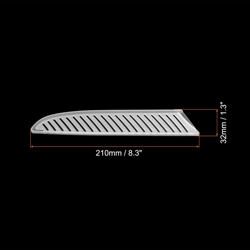 5Pcs PP Kitchen Knife Sheath Cover Sleeves for 5" Santoku Knife, White - 8 inch