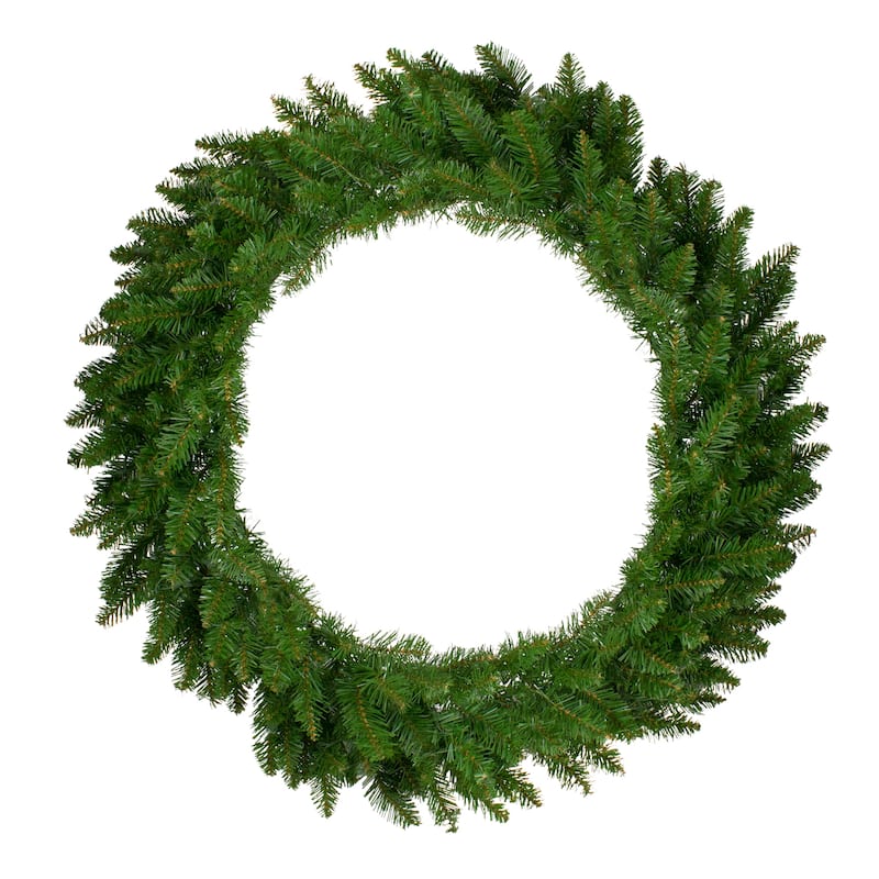 Everett Pine Artificial Christmas Wreath 36-Inch Unlit - 36"