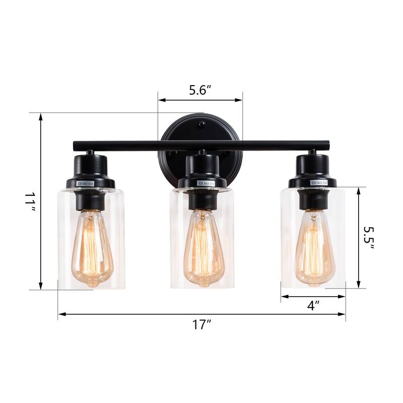 Maxax 3 - Light Dimmable Vanity Light