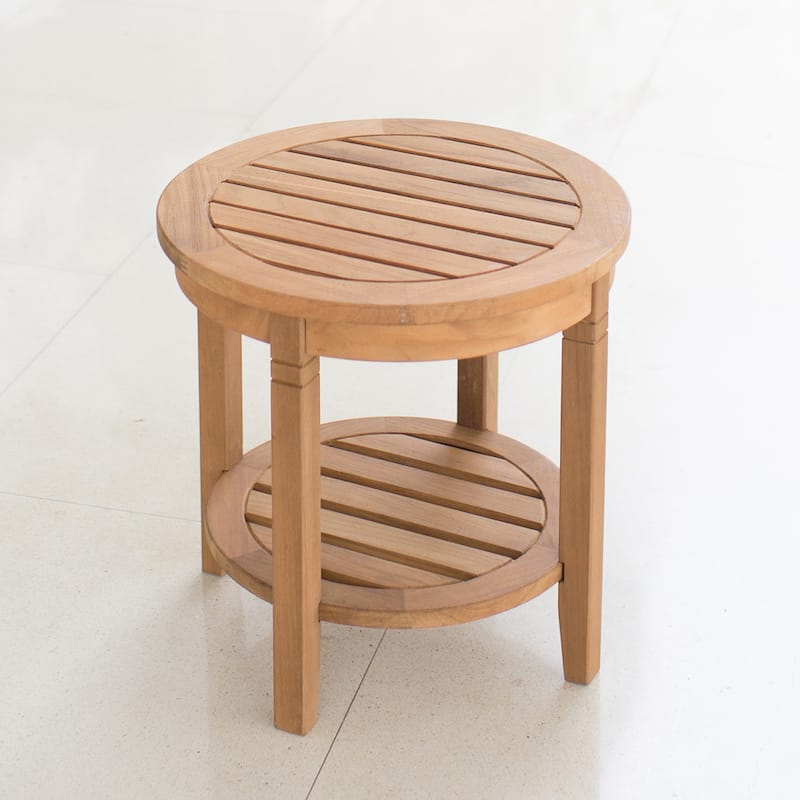 Cambridge Casual Sherwood Teak Patio Side Table