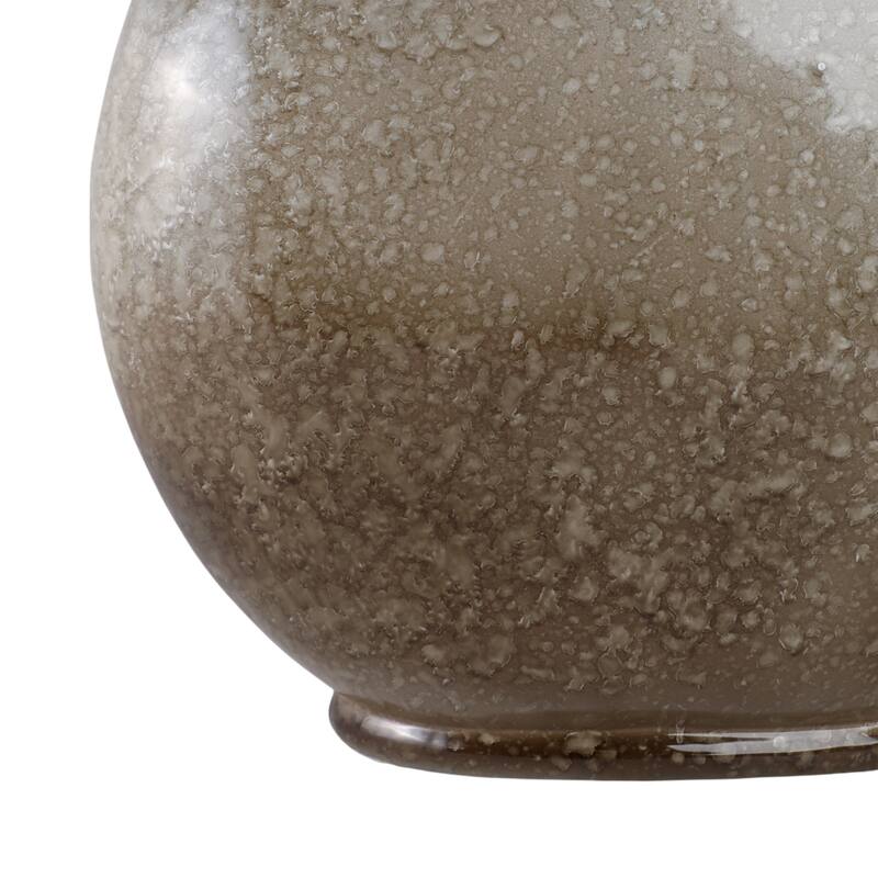 Glass Vase Handmade Decorative Accent Sculpture Artistic Display