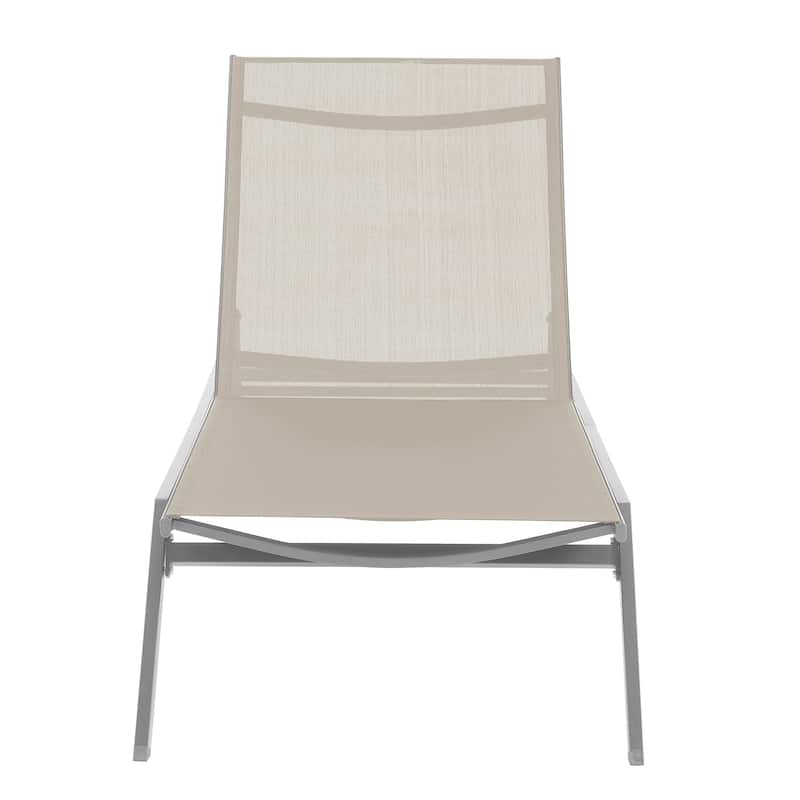 Corvus Torino Sling Fabric Reclining Outdoor Chaise Lounges (Set of 4)