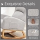 preview thumbnail 35 of 66, HOMYKA 27.3" Wide Rocking Chair for Nursery Room