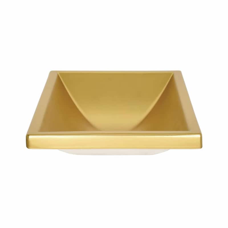 Amara Fireclay Dual Mount Bathroom Sink - 20" x 14" x 4.75"
