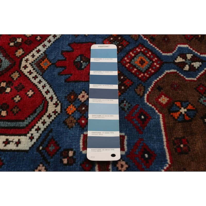 ECARPETGALLERY Hand-knotted Anadol Blue Wool Rug - 3'11 x 6'11