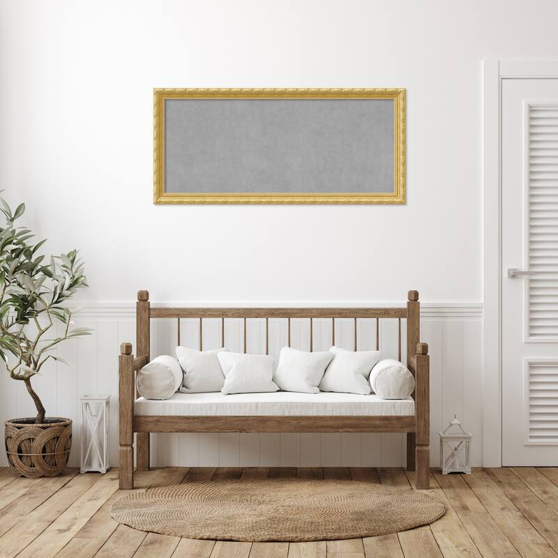 Amanti Art Versailles Gold Framed Magnetic Board