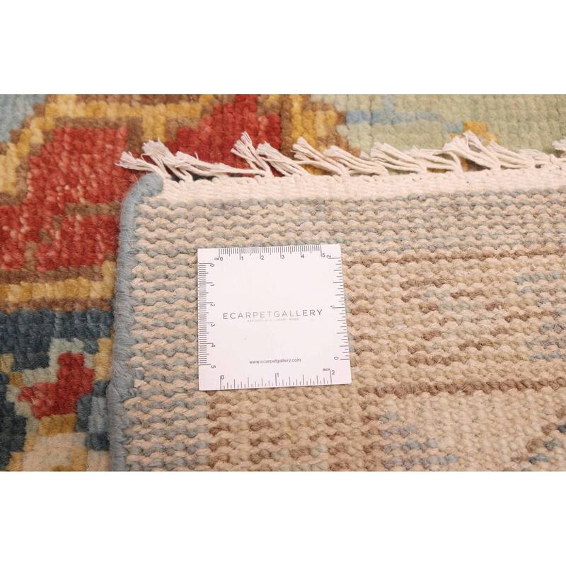 ECARPETGALLERY Hand-knotted Jules Serapi Sky Blue Wool Rug - 7'10 x 10'0