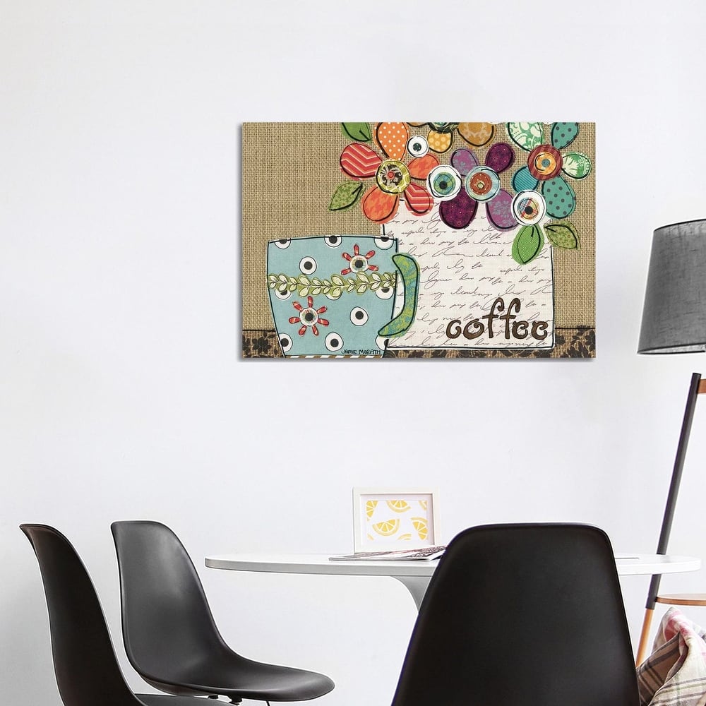 iCanvas "Coffee Shower" by Jamie Morath Canvas Print