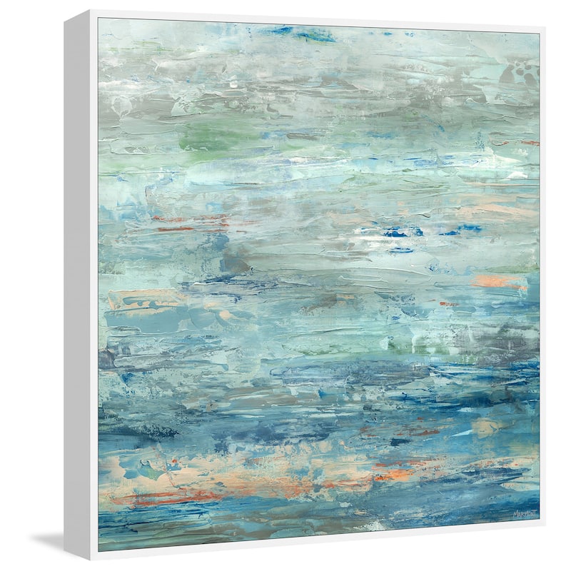 Unreal Floater Framed Print on Canvas