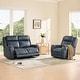 preview thumbnail 8 of 85, Leo Power Wall Hugger Reclining Sofa with Multi-Function Console