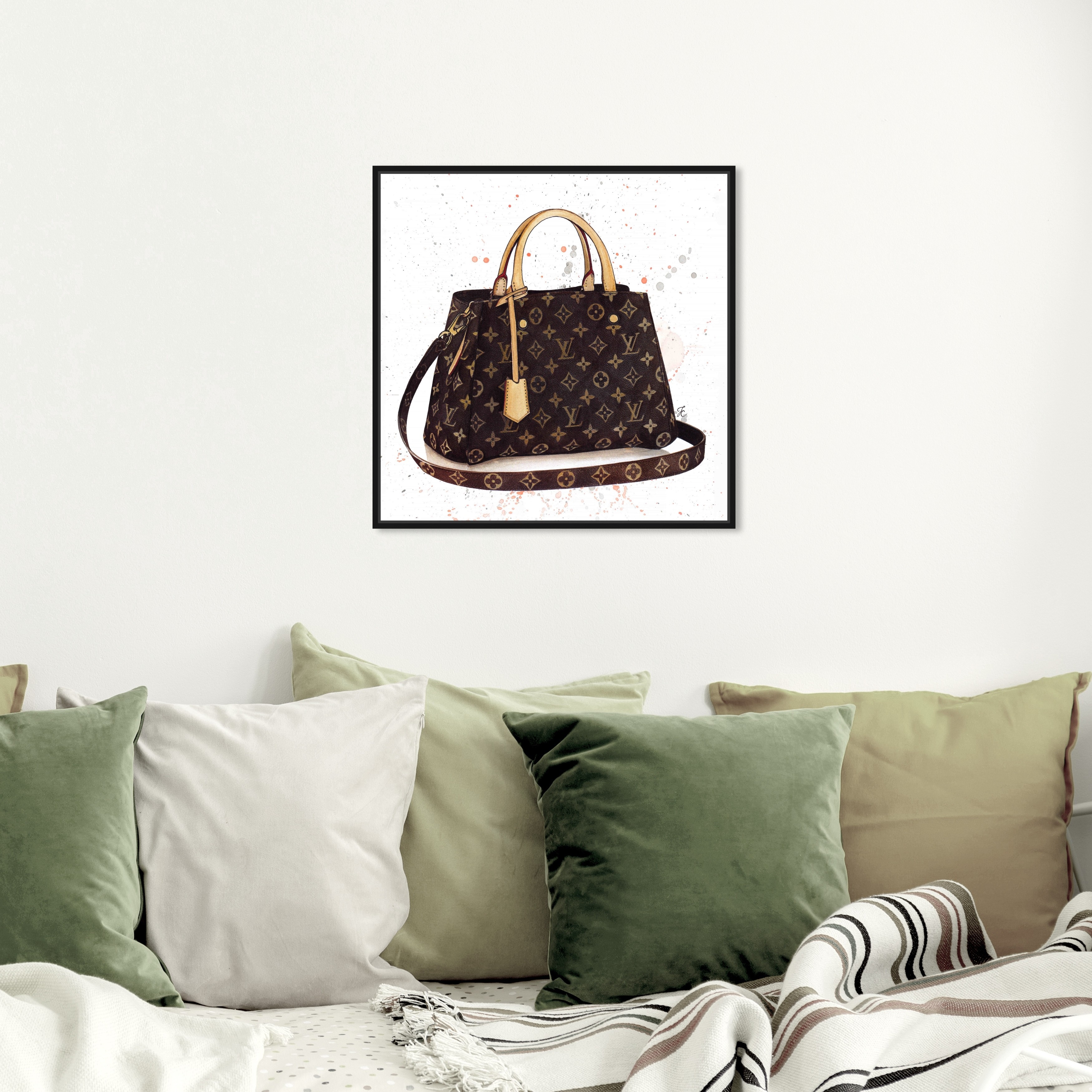 Oliver Gal 'Doll Memories - Lavish Bag and Fashion' Wall Art Canvas - On  Sale - Bed Bath & Beyond - 34069408