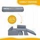 preview thumbnail 9 of 28, 10-Piece Modular Convertible Kids Play Couch Sofa Set with Removable Velvet Covers
