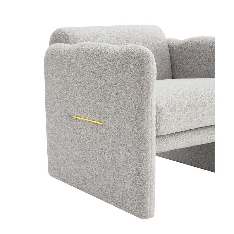 Arm Chair with waved arms