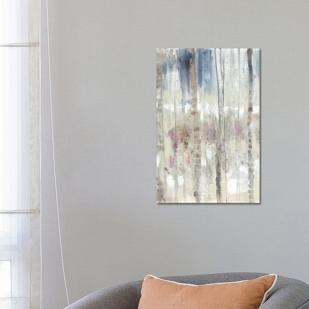 iCanvas "Subtle Birchline II" by Jennifer Goldberger Canvas Print