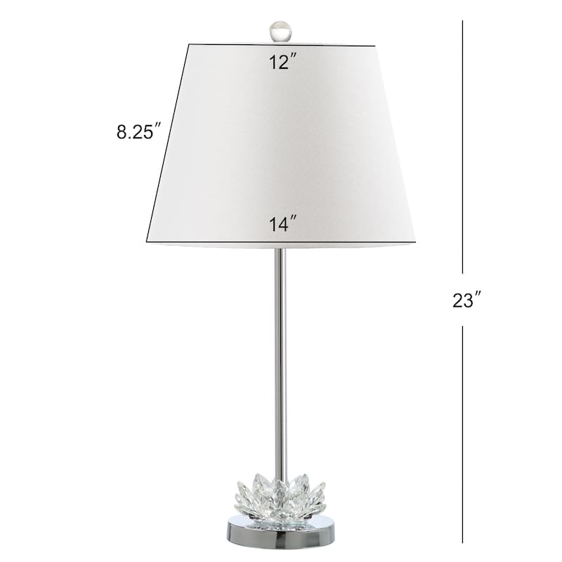 SAFAVIEH Lighting Cher 23-inch Table Lamp (Set of 2) - 14"x14"x23" - 14Wx14Dx23H