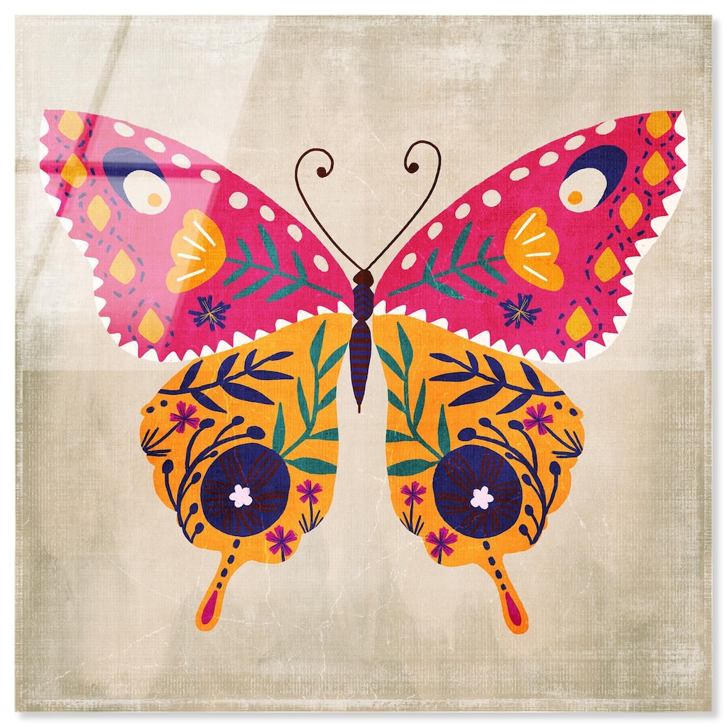 Butterfly Wings II Acrylic by Art Remedy, Ready to Hang