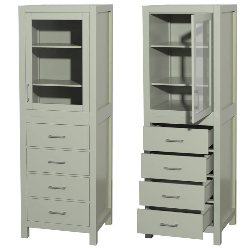 Wyndham Collection WC1414LT Sheffield 71-1/4" Hardwood Free Standing