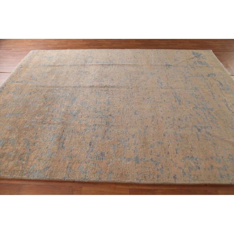 Heriz Serapi Indian Area Rug Handmade Wool Carpet - 7'9"x 10'0"