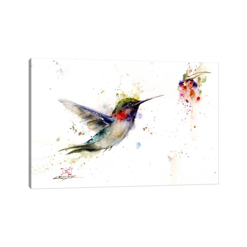 iCanvas "Colibri in the Moment" by Dean Crouser Canvas Print