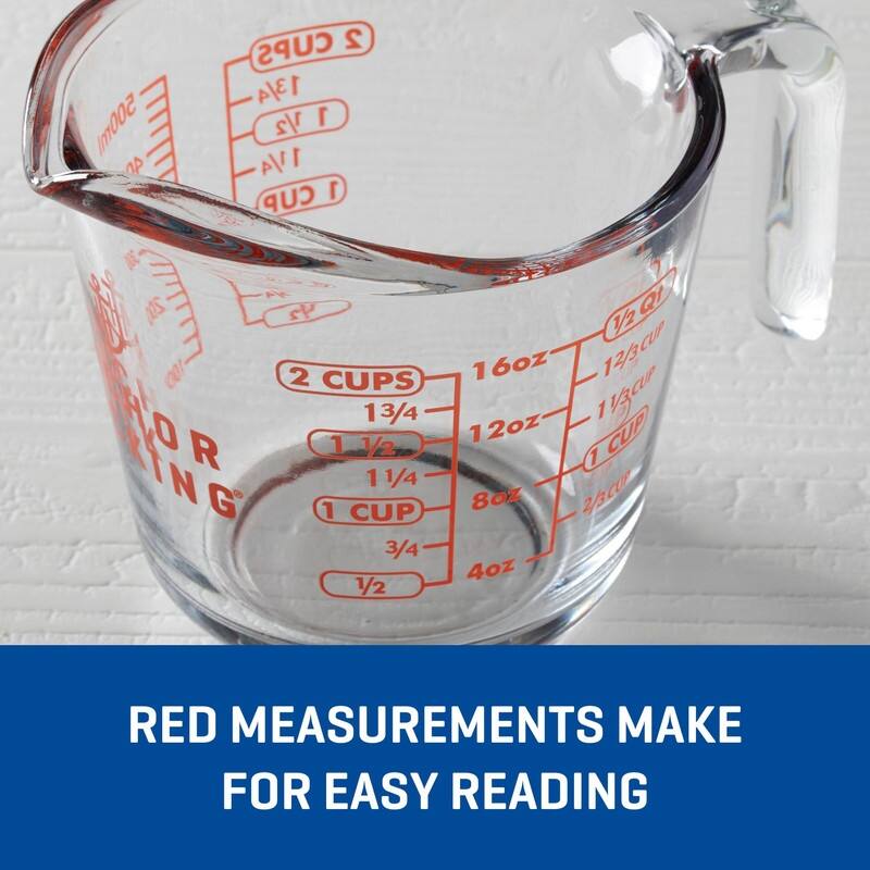 Glass Measuring Cups, 4/3/2 Piece Set