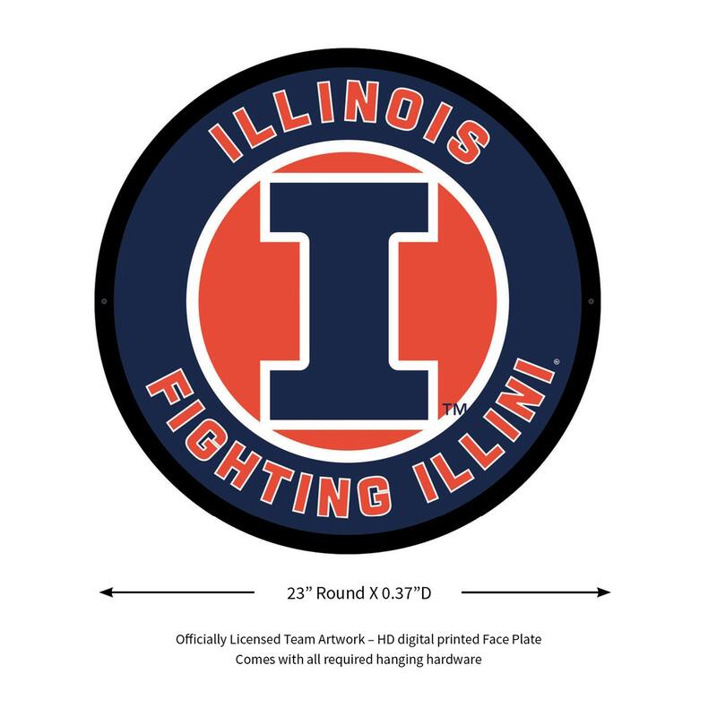 University of Illinois LED Lighted Sign