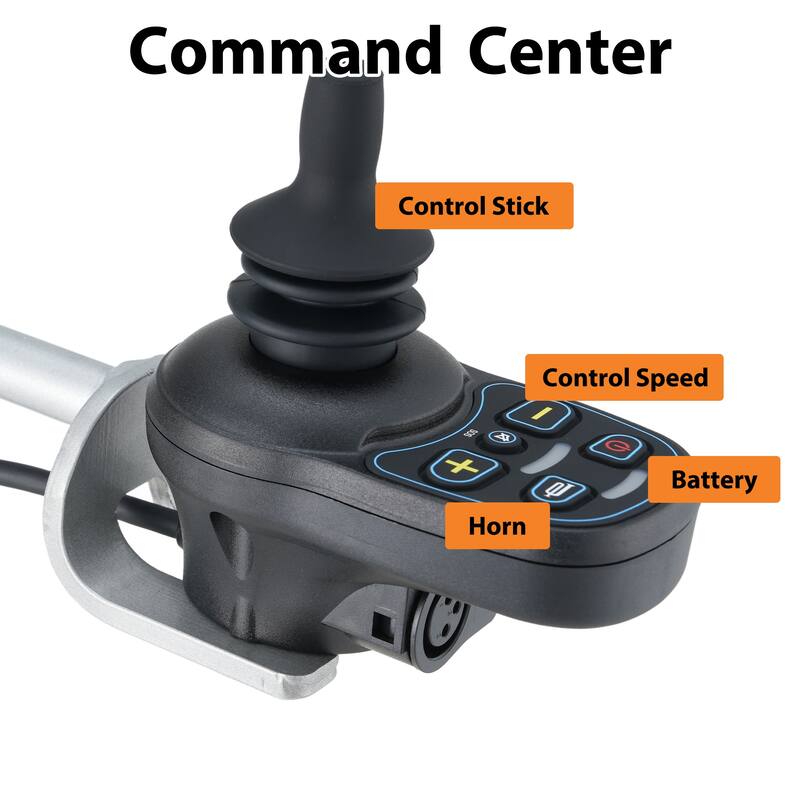 Foldable Electric Wheelchair for Adults, 300W Motor, Lightweight Aluminum Frame, Portable Power Wheelchair