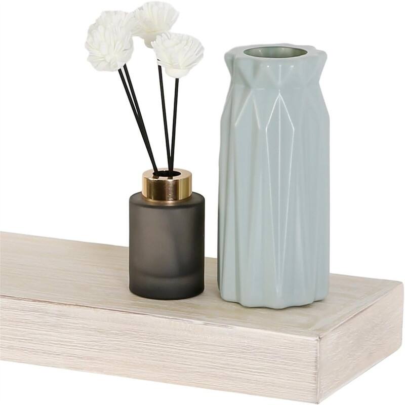 48 Inch White Floating Shelf