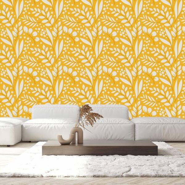 yellow leaf wallpaper