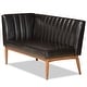 preview thumbnail 5 of 16, Daymond Mid-Century Modern 2-Piece Dining Nook Banquette Set