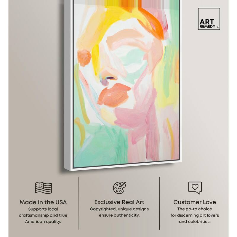 Hues of Emotion I Canvas by Art Remedy