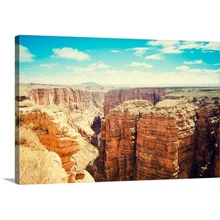 Pierre Leclerc 'Grand Canyon Rainbow' Canvas Art - Free Shipping On ...