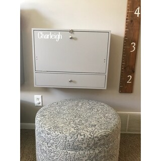 Wall Mounted Folding Laptop Desk On Sale Overstock 14646664